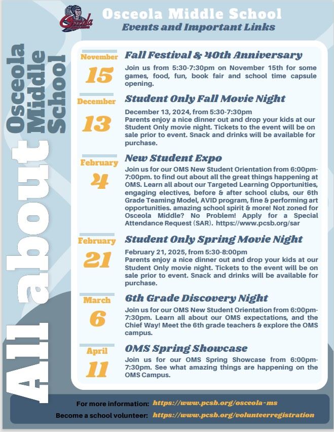  2024-25 Events